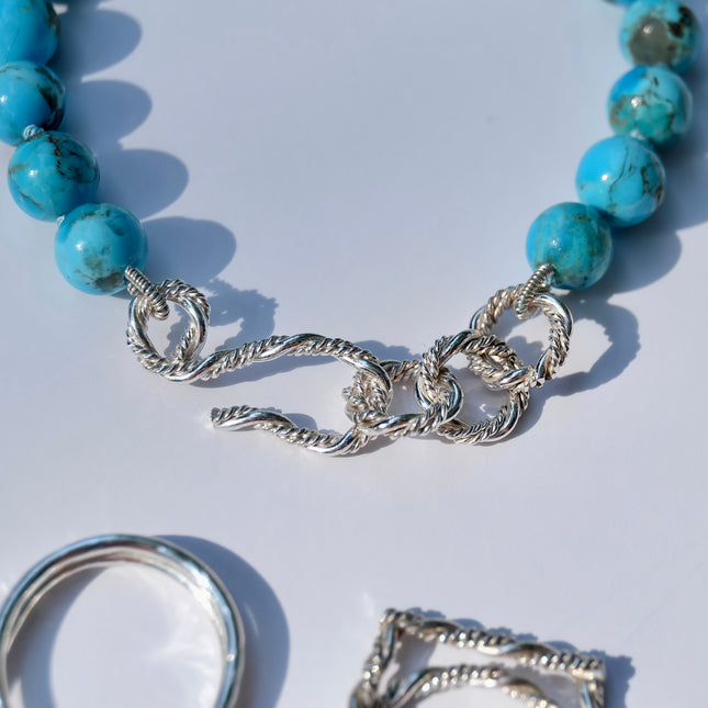 Turquoise Bead Bracelet
