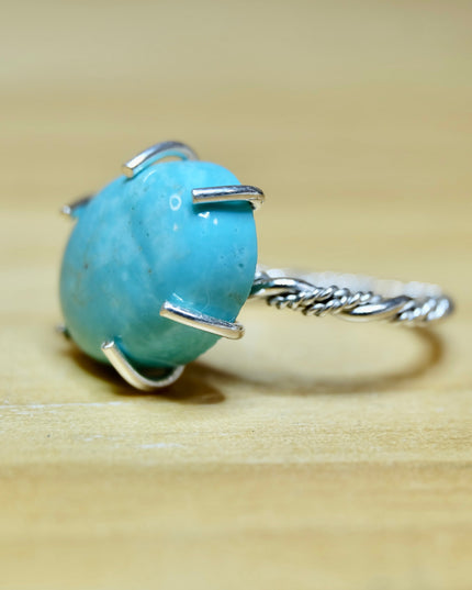 Turquoise Ring Sterling Silver