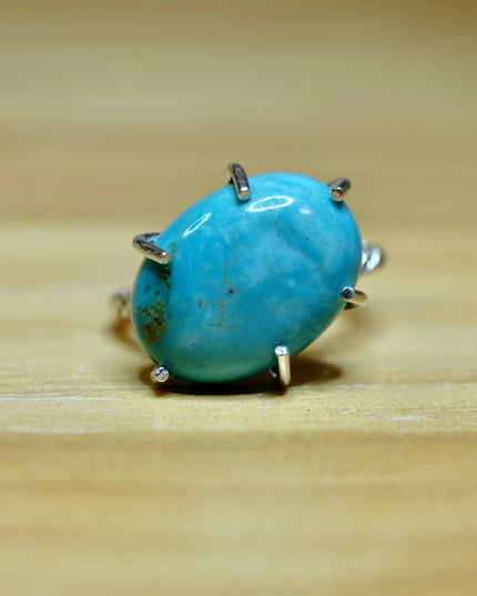 Turquoise Ring Sterling Silver