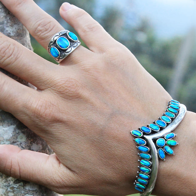 Three Blue